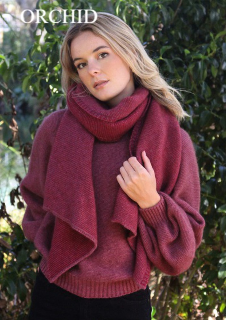 Merino Possum Bias Scarf image 0